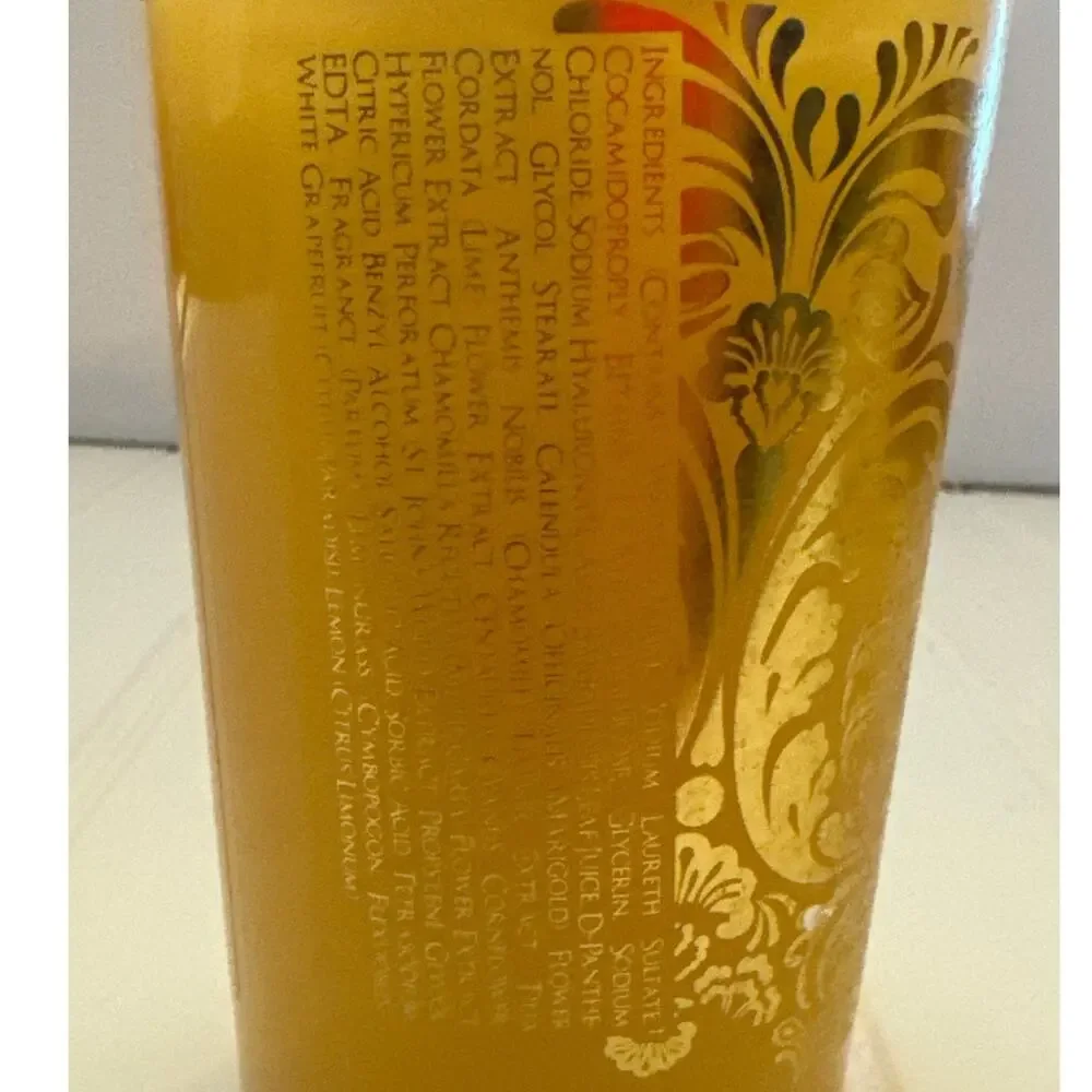 Camille Beckman Platinume‎ Gold Imperial Cleansing Gel Lemongrass Grapefruit New